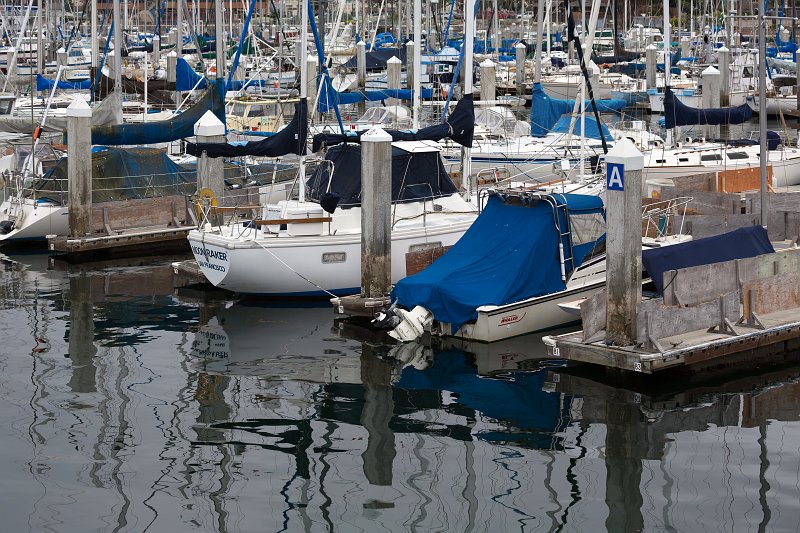 Monterey Downtown, California Monterey Marina, Monterey, California