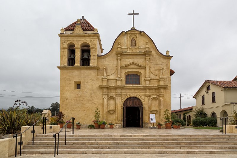 Monterey Downtown, California Cathedral of San Carlos Borromeo (Royal