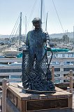 Fisherman Statue, Fisherman's Wharf, Monterey, California