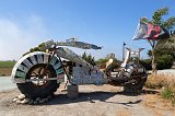 Scrap Art Motorcycles, Moss Landing, Monterey County, California