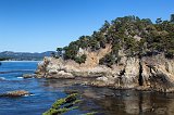 Big Dome and Cypress Cove, Cypress Grove Trail, Point Lobos, California