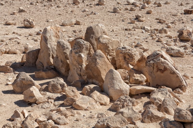 Twelve pillars in a shrine at the foot of Mount Karkom | Mount Karkom (IMG_5060.jpg)