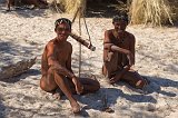 Elder Bushmen Demonstrate Starting a Fire by Hand