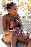 Bushmen Mother and Baby