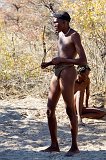 Bushmen with Bow and Arrow