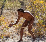 Bushmen with Bow and Arrow
