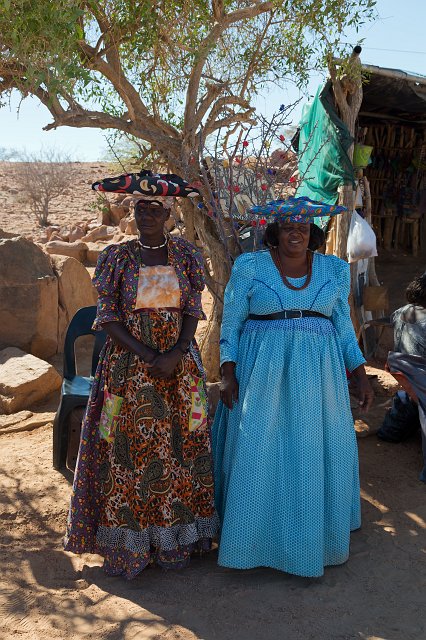 Herero Women in their Distinctive Traditional Dress, Namibia | Damaraland and Kaokoland - Namibia (IMG_4031.jpg)