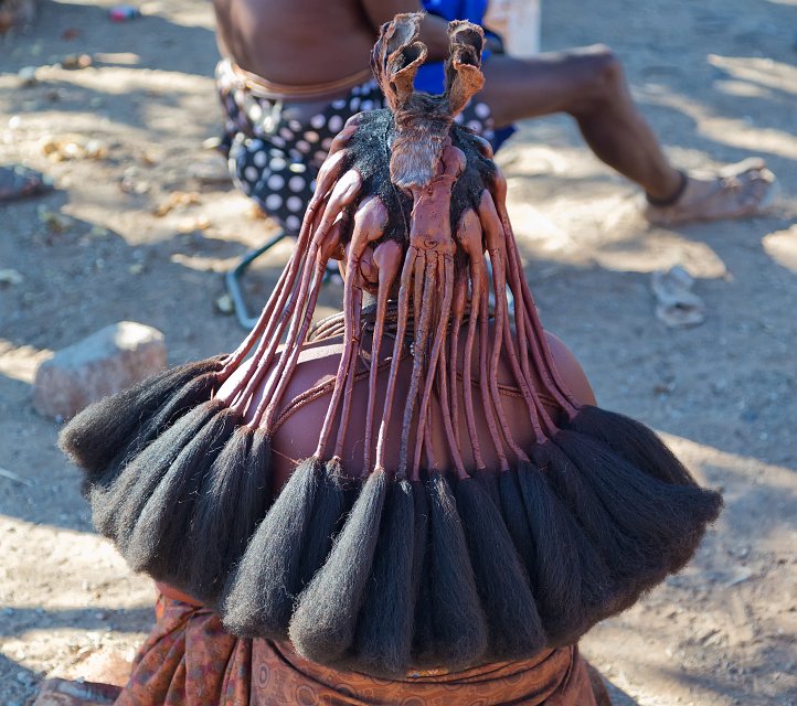 Traditional Headdress of Married Himba Women | Damaraland and Kaokoland - Namibia (IMG_4119.jpg)