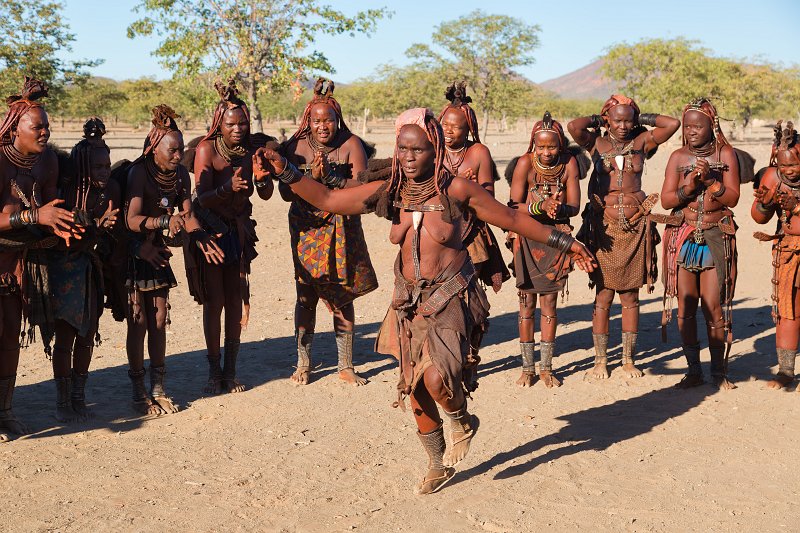 Himba Women in Traditional Dances, Namibia | Damaraland and Kaokoland - Namibia (IMG_4162.jpg)