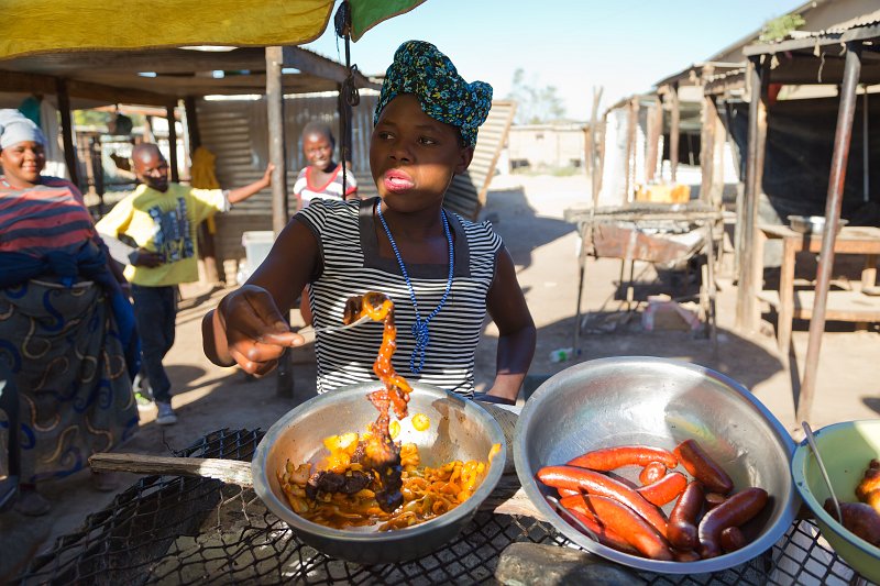 Food Stand in the Streets of  Opuwo, Namibia | Damaraland and Kaokoland - Namibia (IMG_4233.jpg)