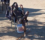Himba Man at Rest, Namibia