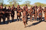 Himba Women in Traditional Dances, Namibia