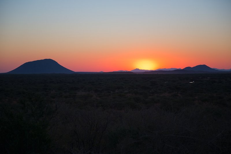 Sunset over Erindi Private Game Reserve, Omaruru, Namibia | Erindi Private Game Reserve - Omaruru, Namibia (IMG_6259.jpg)