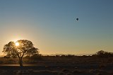 Hot-Air Balloon in Flight, Sossusvlei, Namib-Naukluft National Park, Namibia