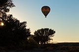Hot-Air Balloon Preparing to Land, Sossusvlei, Namibia