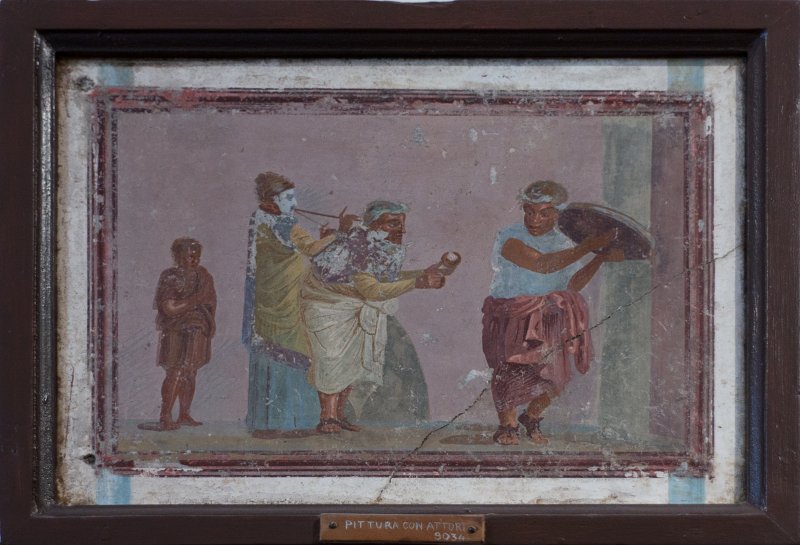 Painting with Travelling Musicians, Stabia | Naples National Archaeological Museum (IMG_1642.jpg)