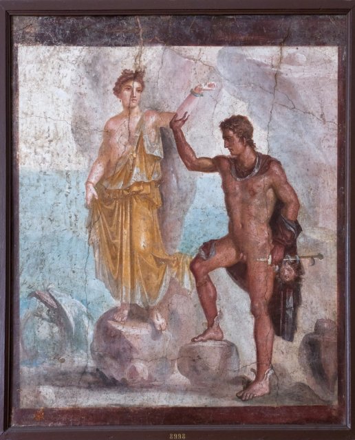 Perseus and Andromeda from the House of the Dioscuri, Pompeii | Naples National Archaeological Museum (IMG_1780.jpg)