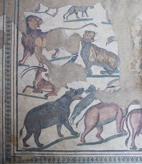 Mosaic floor in Villa Romana del Casale | Sicily - Villa Romana del Casale (IMG_9205.jpg)