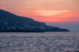 Sunset over Stromboli Island