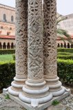 The cloister of the abbey of Monreale