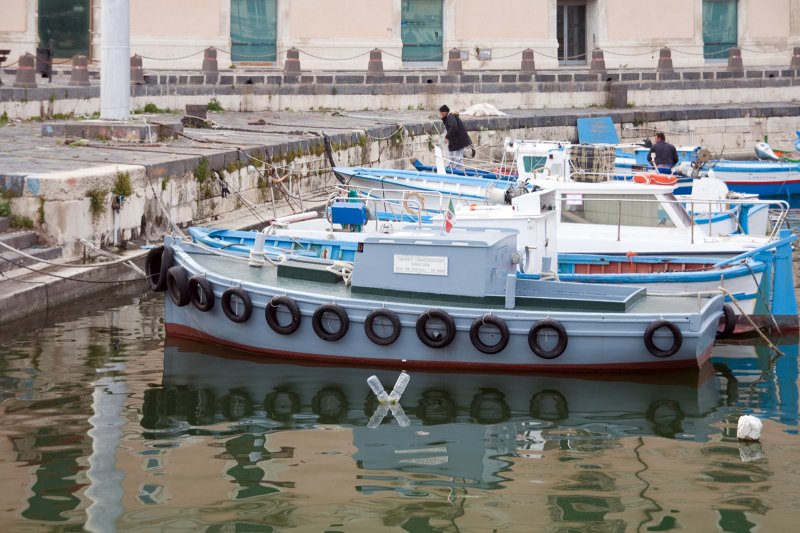 Fishing boats in Porto Piccolo, Ortygia | Sicily - Syracuse and Ortygia Island (IMG_8978.jpg)