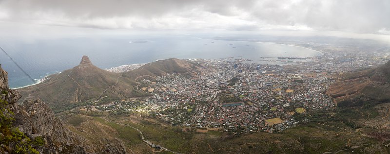 Panoramic View of Cape Town and Table Bay | Cape Town - Western Cape, South Africa (IMG_9081to94.jpg)