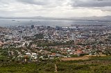 Cape Town as seen from Table Mountain's Lower Cable Station