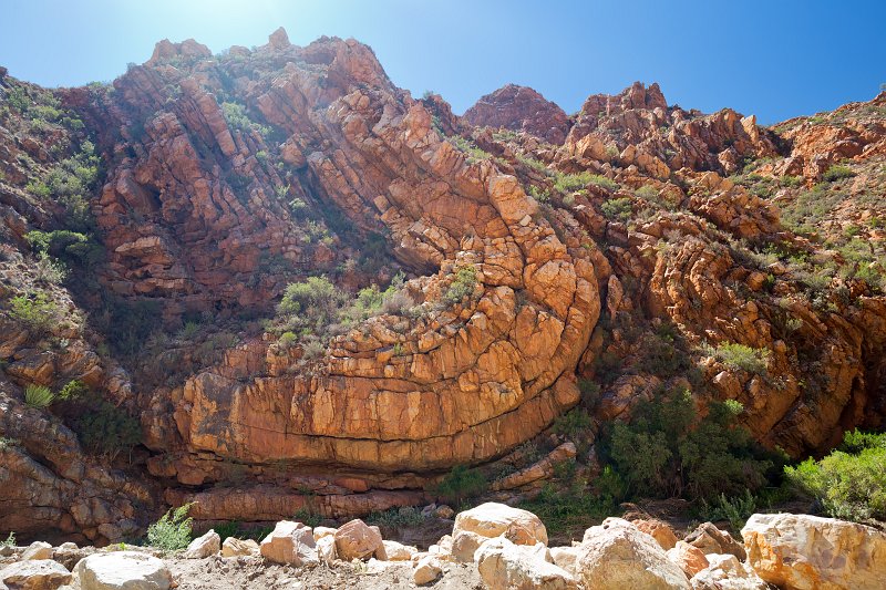 Folded Rock Formation, Swartberg Pass, Little Karoo | Little Karoo - Western Cape, South Africa (IMG_8942.jpg)