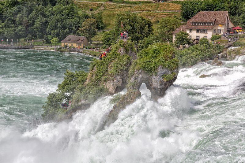 Rhine Falls as seen from Laufen Castle, Laufen-Uhwiesen, Zürich, Switzerland | Switzerland (IMG_4897.jpg)