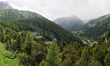 Maloja Pass road, Graubünden, Switzerland