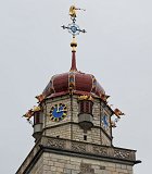 Southern Tower of Rheinau Abbey Church, Zurich, Switzerland
