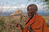 Chief of the Maasai Village, Manyara Maasai Village, Tanzania