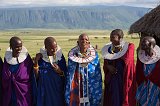 Maasai Women Singing, Manyara Maasai Village, Tanzania