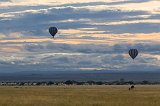 Hot-Air Balloons over Central Serengeti, Tanzania