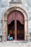 Entrance to Church of Our Lady of the Rock of France, Puerto de la Cruz, Tenerife