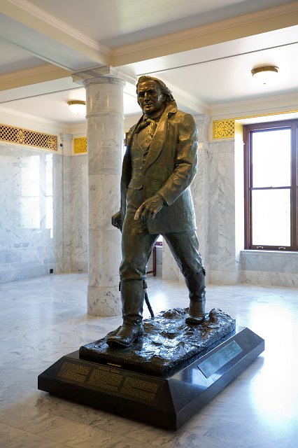 Statue of Brigham Young, Utah State Capitol, Salt Lake City, Utah, USA | Salt Lake City - Utah, USA (IMG_5754.jpg)