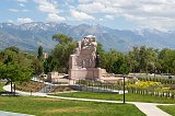 Mormon Battalion Monument, Salt Lake City, Utah, USA
