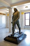 Statue of Brigham Young, Utah State Capitol, Salt Lake City, Utah, USA