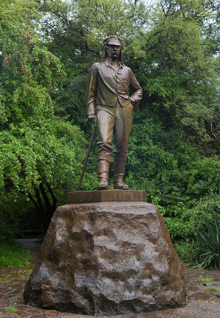 Dr. Livingstone's Statue, Victoria Falls, Zimbabwe | Victoria Falls - Zimbabwe (IMG_1141_2.jpg)