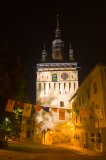 Sighisoara Clocktower by night