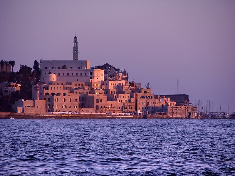 Old Jaffa at twilight time | Israel (IS71-IMG_0087_m.jpg)