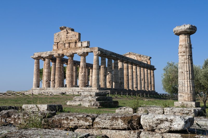 Greek Temples in Italy Paestum Temple of Athena Yair Karelic