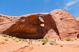 Moccasin Arch, Monument Valley Navajo Tribal Park, Arizona, USA