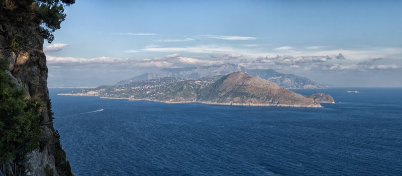 Panoramic view from Villa Jovis, Capri | Capri Island (Campania, Italy) (IMG_3255_56_57_58_59_60_61_62.jpg)