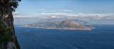Panoramic view from Villa Jovis, Capri