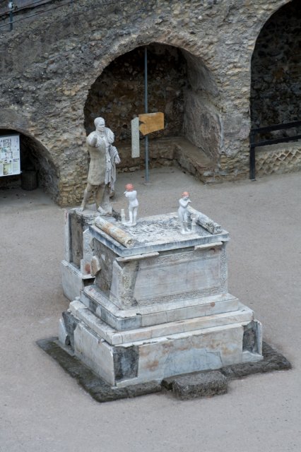 Statue of Proconsul Marcus Nonius Balbus, Herculaneum | Herculaneum, Campania (Italy) (IMG_2303.jpg)
