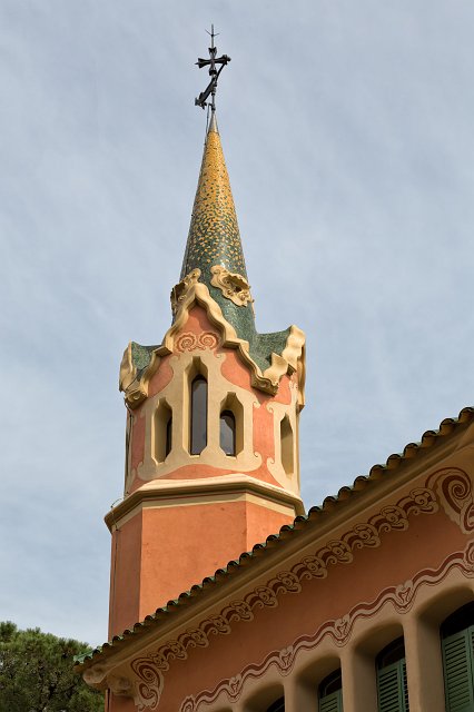 Spire of Gaudi House Museum, Güell Park, Barcelona | Barcelona (Catalonia, Spain) (IMG_8143.jpg)