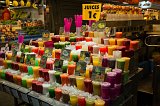 Various Fruit Juices at La Boqueria, Barcelona
