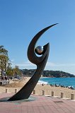L'Esguard Monument, Lloret de Mar, Costa Brava, Catalonia