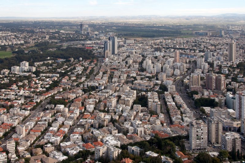 Northern part of Ramat Gan -  צפון העיר רמת גן | A Bird's-Eye View of Tel-Aviv and Gush Dan - מבט על תל-אביב וגוש דן ממעוף הציפור (IMG_2731_f.jpg)